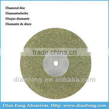 Am19D20 19mm Flexible Miniature Solid Dental Full Coated Diamond Disc Diamond Tile Blades