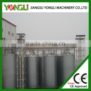 short construction cycle hight quality steel silo with engineers available to service machinery overseas