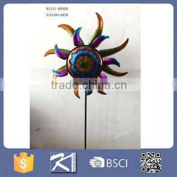 Metal Windmill Garden Stake Garden Decor Wholesale photo-4