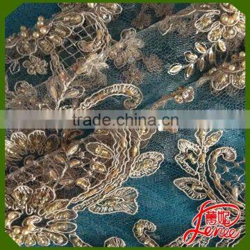 CLASSICAL DESIGN SEQUINED BEADS EMBROIDERY FOR WOMAN'S DRESS