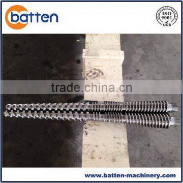 Twin Screw and Barrel for PVC PROFILE EXTRUDER