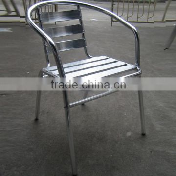 00 alumimun furniture outdoor simple stacking garden chair YC001