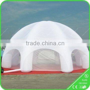 CE 8 legs Large customized Large white inflatable tent