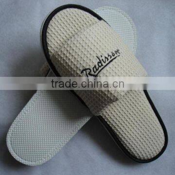 hotel 100%cotton waffle slipper DT-S593