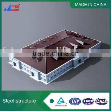 Good quality light gauge steel structure villa