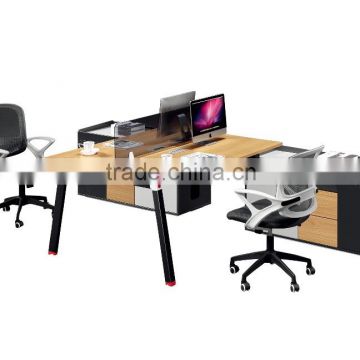 Mealmine Board Modern Office Workstation with Drawer Cabinet