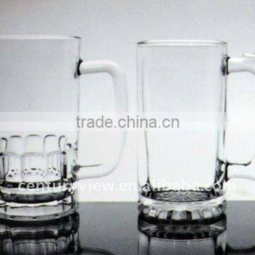 clear machine pressed 400ml 500ml mugs