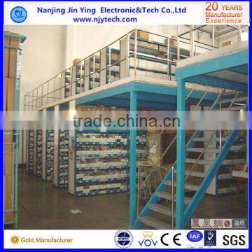 Heavy duty pallet rack,steel work platform for warehouse storage racking