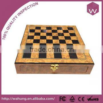 High-end chess box wooden presentation chess gift box