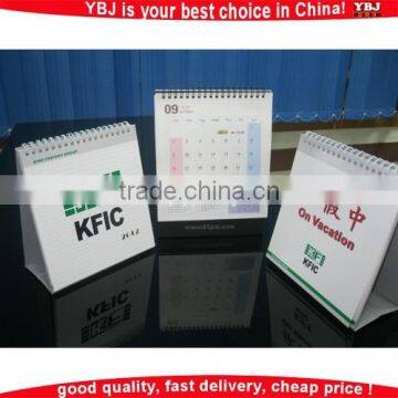 Classical Hand Calendar , High Quality Desk Calendar Stand for Office photo-2