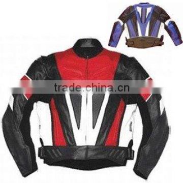 Leather Racing Jacket ,Motorbike Jacket ,Leather Garments ,Sports Jacket