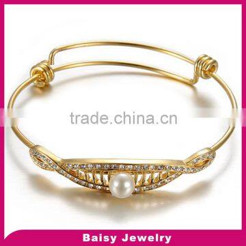 Hot Selling Fashion stainless steel wholesale expandable bangle