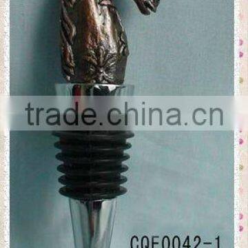 2013 new product head of the horse statue bottle stopper