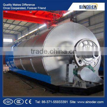 15TPD pyrolysis plant,waste tyre pyrolysis to oil and carbon black machine ,recycling plant for fuel oil