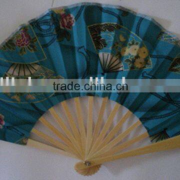 Customized bamboo gift fans