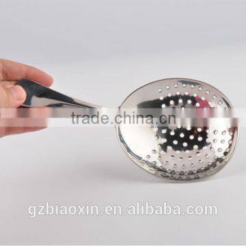 Metal Cocktail bar juice strainer with holes