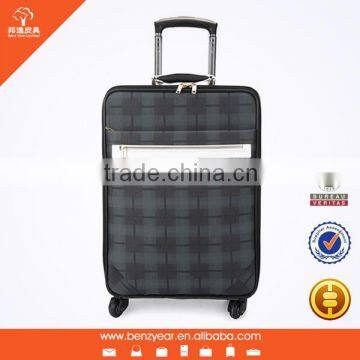 Factory Wholesale 20 inches PVC Shell 360 degree Spinner Wheels Men Trolley Luggage                        
                                                Quality Choice