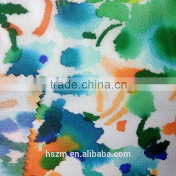 75D Polyester Plain Print Chiffon Soft Fabric Yard Wholesale For Cloth photo-2