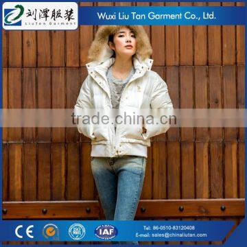 Polyester Women's Winter Warm Long Coat Jacket photo-2