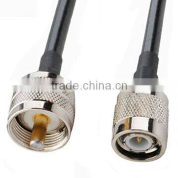 RF Pigtail TNC Male to UHF Male cable LMR195