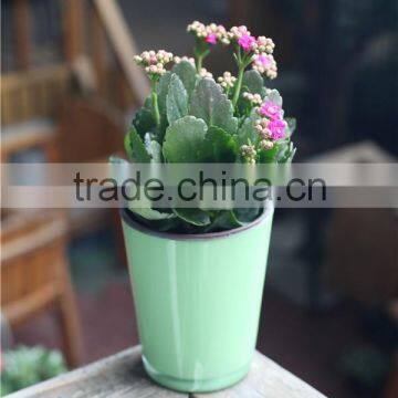 decoration garden and home plant pots / flower pots with different colors