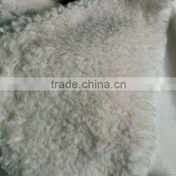 Sprayed Plush Fabric