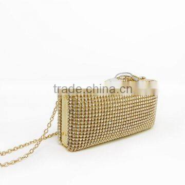 Rectangular Jewel and diamante Encrusted evening bag