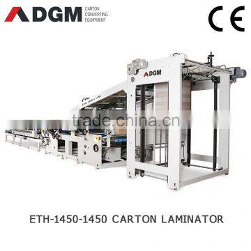 Automatic sheet to sheet carton one side laminating machine ETH1450-1450
