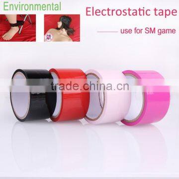 Environmental Sex Electrostatic tape popular adhesive tape adult game, sex duct tape for games