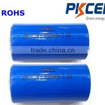 PKCELL 3.6v 2100mAh Lithium-ion Chloride Battery Er17335 Cylindrical Battery photo-2