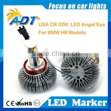 Newest H8 32W E60 E92 E93 X5 LED CR EE Angel Eye e60 headlight bulb