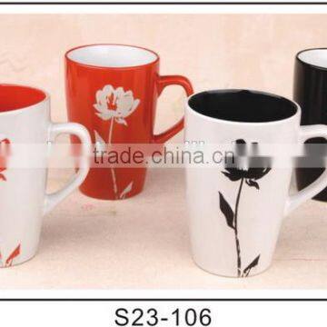 Customizable Ceramic Mug Fancy Coffee Cup With Silicone Lid Wholesale photo-4