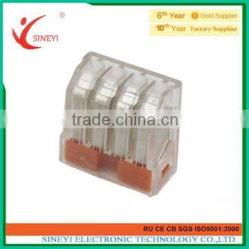 Sineyi connector terminals high quality 4P lighting electric wire connectors
