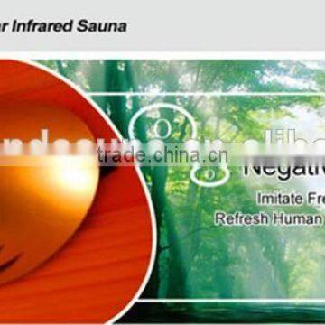 3 Person Far Infrared Sauna Canada Hemlock Ceramic Heaters Sauna Accessories photo-5