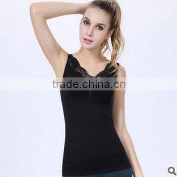 Women Sleeveless Slimming Vest,female Seamless Body Suit Underwear,Body Sculpting Underwear NY114 photo-3