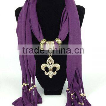 2014 women cross jewelry scarf