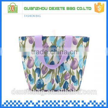Good Quality Flower Violet Handle Cute Boy Diaper Bags photo-2