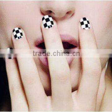 2014 New Design cosmetic Nail art polish stickers brush tool for eva foam toe separator