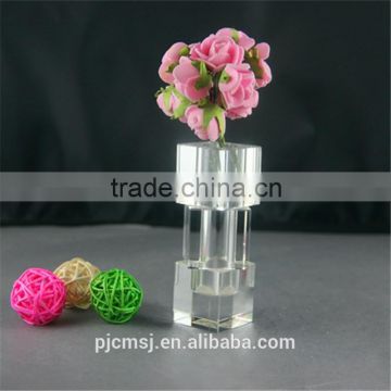 clear glass vase for wedding decoration