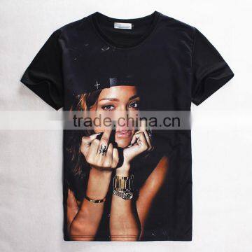 wholesale latest men's women's cheap custom printed t shirts