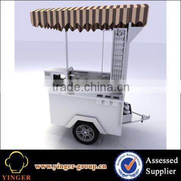 Electric Chimney Cake Oven Street Vending Cart