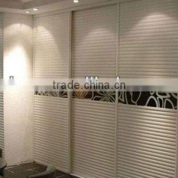 E1 grade mdf wardrobe sliding door