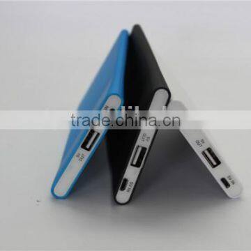 Slim portable phone charger 3500mah ,5.9mm portable ultra slim power bank,power supplier 3500mah with light indicator