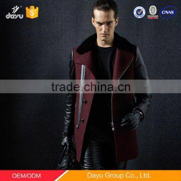2016 New Stylish High Quality Real Sheep Wool Fur Coat Leather Coat and Jacket Winter Wool Coats photo-2
