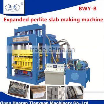 thermal insulated expanded perlite block making machine BWY-B