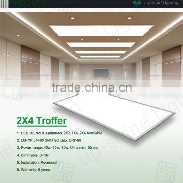 Led Ceiling Mount Light With DLC CUL UL Dimmable 1x4ft 50w 80lm/w 5 Years Warranty photo-2
