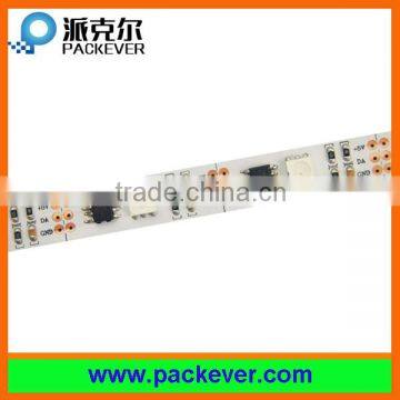 Shenzhen made white/black fpcb pixel strip DC5V 32LEDs/m digital multi-color TM1804 LED strip