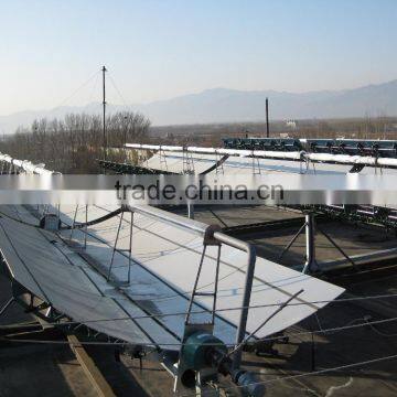 Wood Process industry solar parabolic trough collector boiler