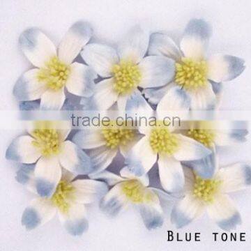 Bulk pack 50 pcs handmade Blue Cosmos paper flower