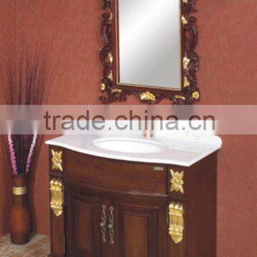 Export cheap high quality soild woodbathroom cabinet